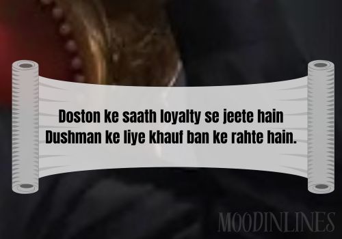 Gangster Shayari