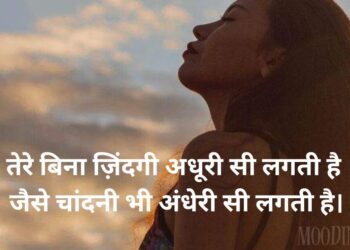 Sad Love Hindi Shayari in English