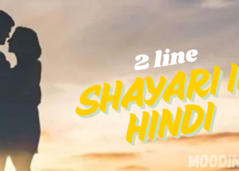 2 line shayari in hindi​