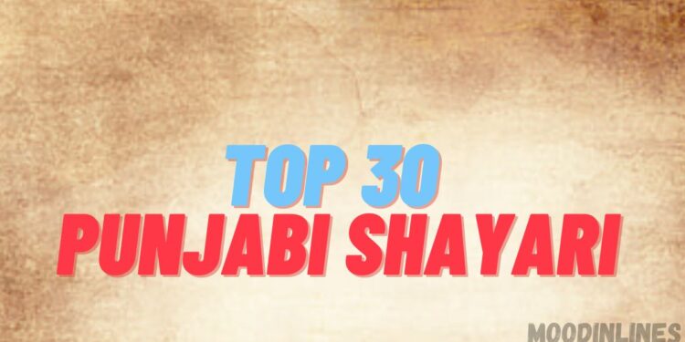 Top 30 Punjabi Shayari for Every Mood and Moment