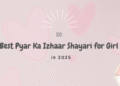 Pyar Ka Izhaar Shayari